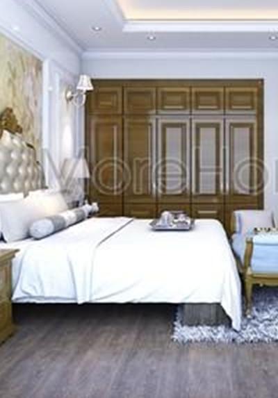  Mẫu tủ áo gỗ óc chó