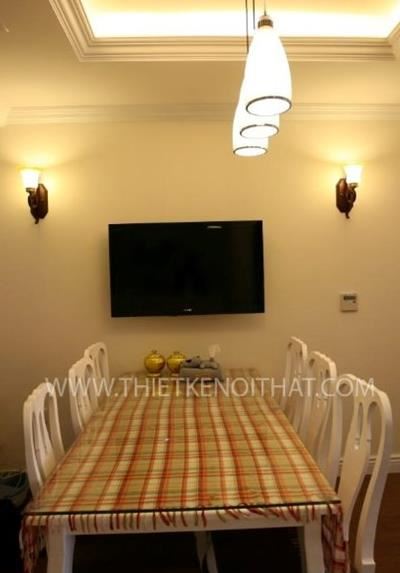 Thi công nội thất chung cư tân cổ điển tại Mandarin Garden - Chị Lan