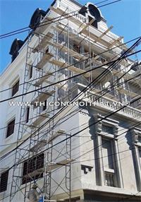 Xây biệt thự 4 tầng phong cách tân cổ điển tại Vinh