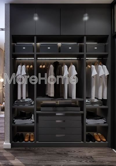 Mẫu tủ áo gỗ tại biệt thự