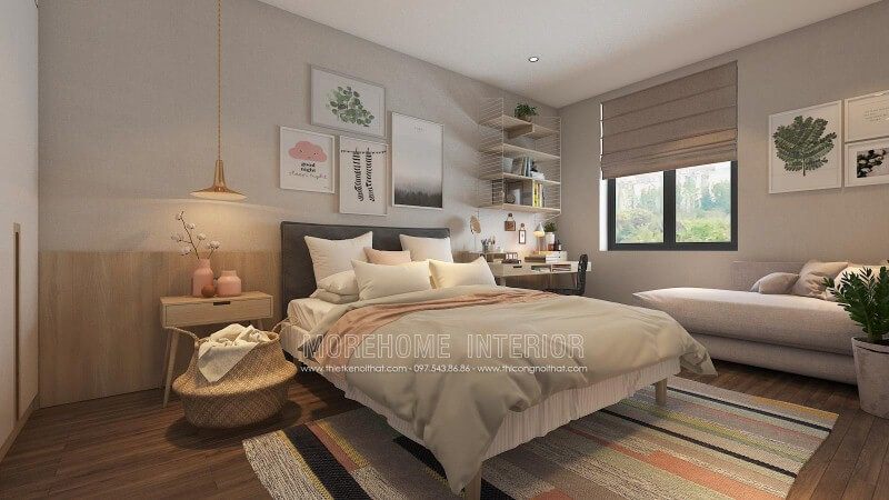Thiết kế nội thất chung cư đẹp, hiện đại class=
