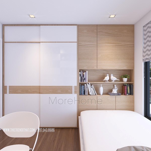 Phong cách thiết kế nội thất căn hộ chung cư 60m2 - 70m2