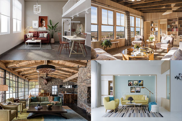10 ý tưởng thiết kế nội thất phòng khách chung cư phong cách Scandinavian