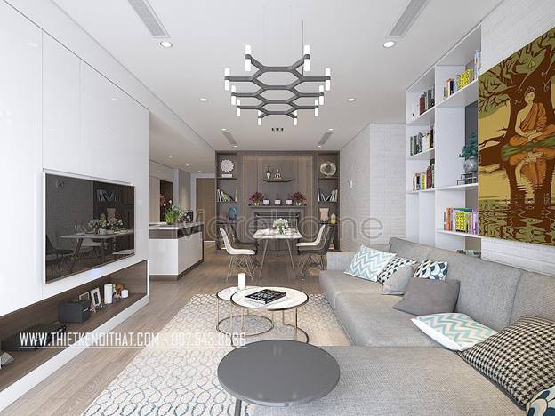 Nội thất chung cư 60m2 - 70m2