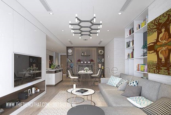 Gợi ý thiết kế nội thất nhà chung cư 60m2 - 70m2 nổi bật, cuốn hút