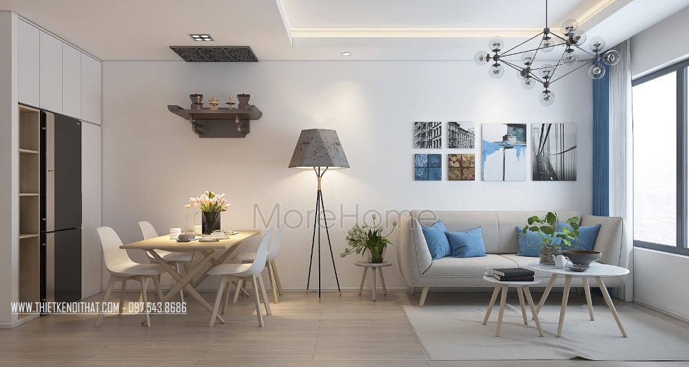 Đặc điểm nhận biết thiết kế nội thất hiện đại với đương đại