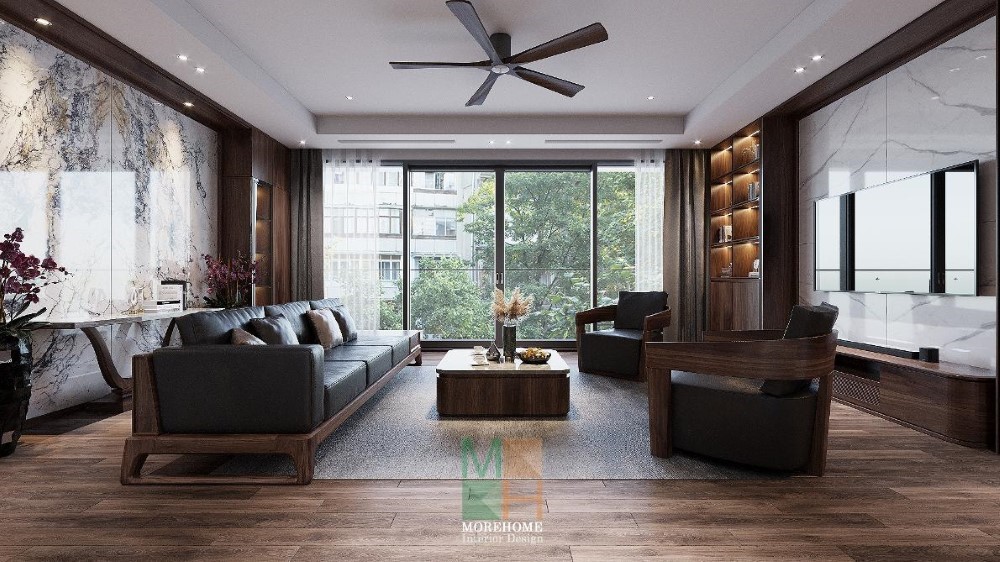 Thiết kế nội thất nhà phố