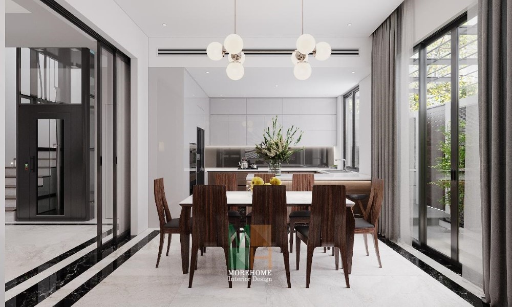 Thiết kế nội thất nhà phố