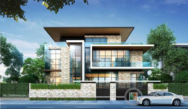 thiết kế nội thất nhà phố